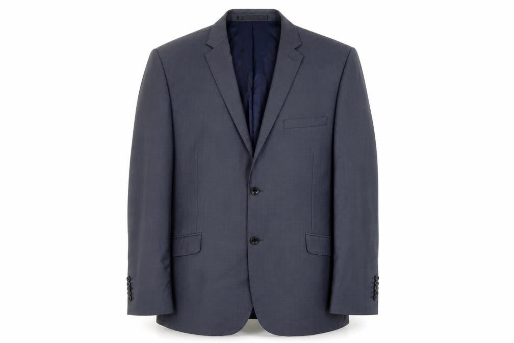 Mens UK Size L Paul Costelloe Regular Blue Suit Jacket