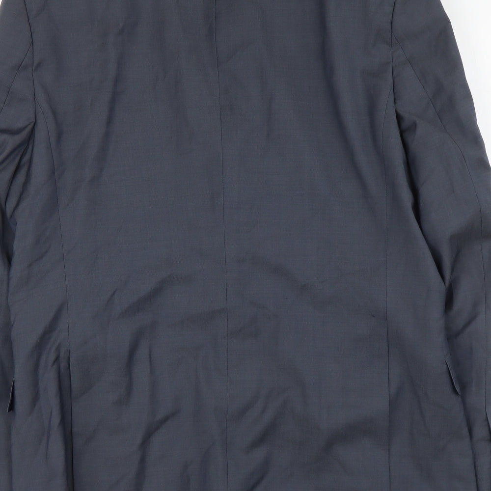 Mens UK Size L Paul Costelloe Regular Blue Suit Jacket