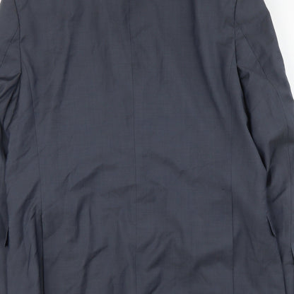 Mens UK Size L Paul Costelloe Regular Blue Suit Jacket