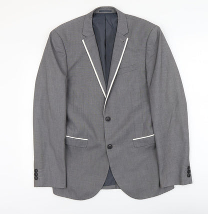 Mens UK Size S NEXT Regular Grey Suit Jacket
