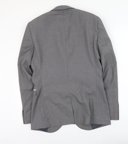 Mens UK Size S NEXT Regular Grey Suit Jacket