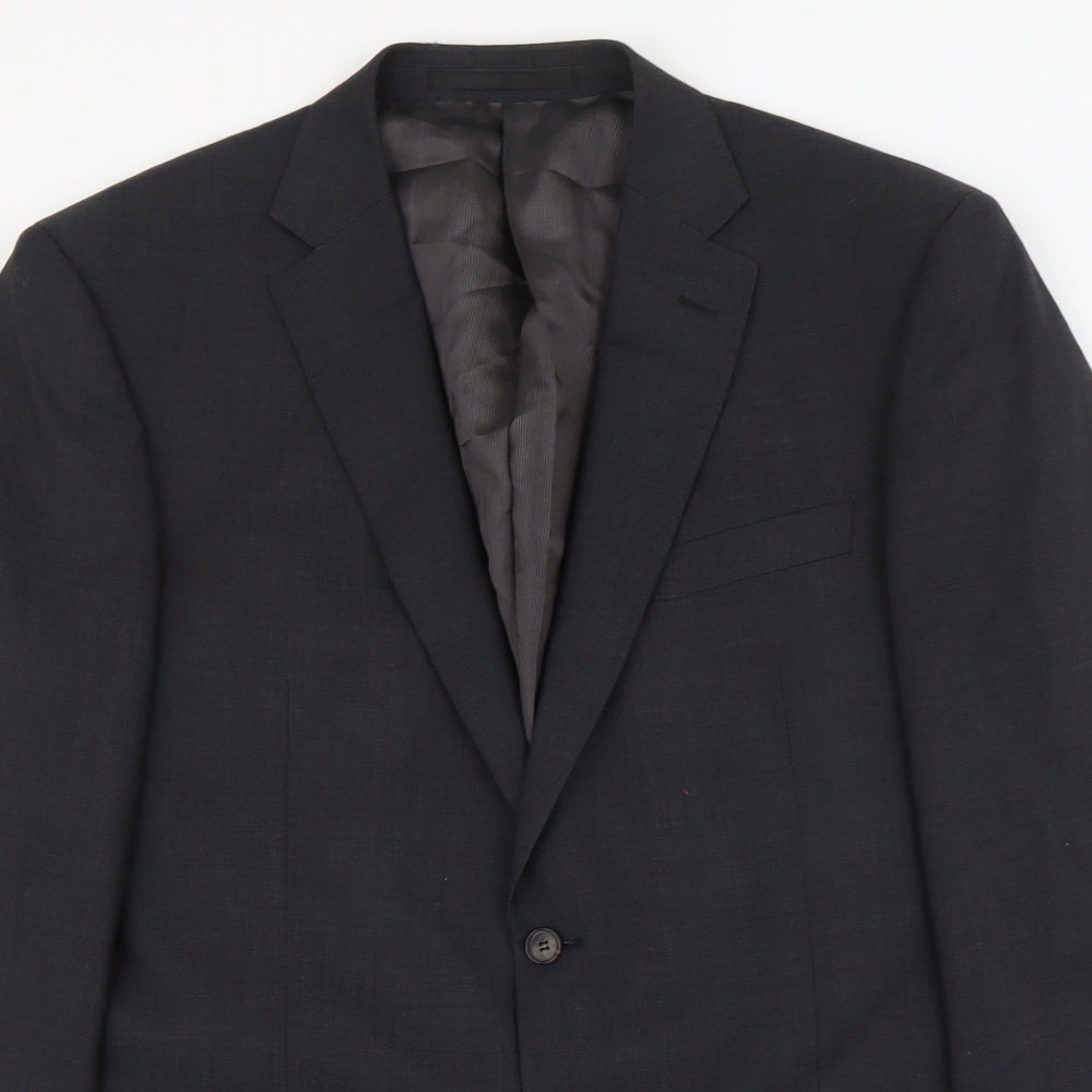 Mens UK Size M Marks and Spencer Regular Grey Suit Jacket
