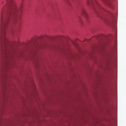 Motel Womens Purple Polyester Slip Dress Size S Square Neck Pullover