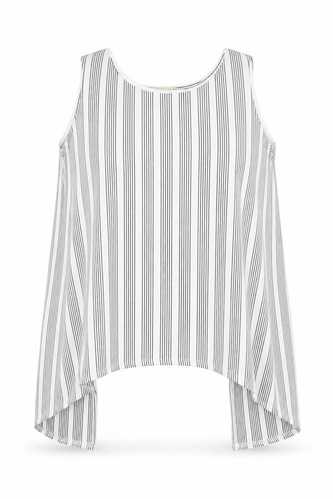 Womens UK Size 12 Cameo Rose White Basic Tank