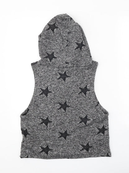 Womens UK Size S Koton Grey Pullover Jumper