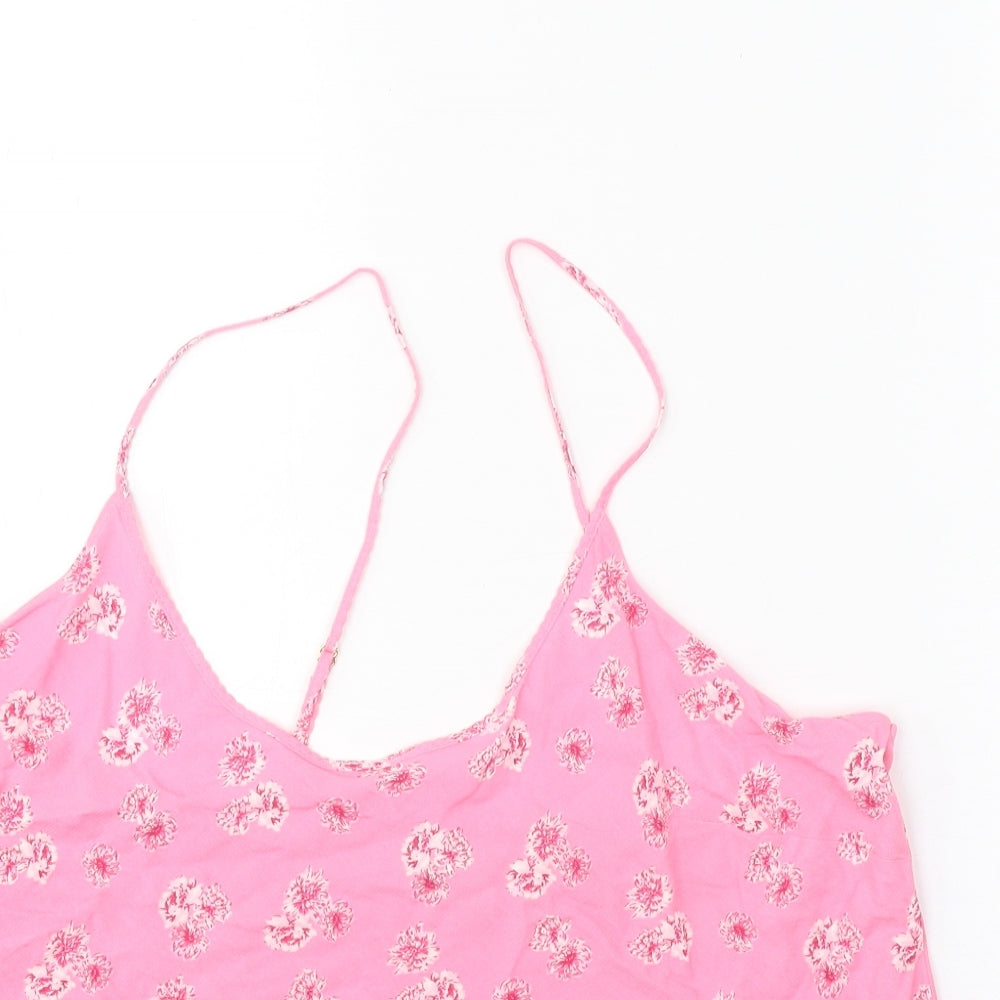 Womens UK Size 12 Marks and Spencer Pink Camisole Tank
