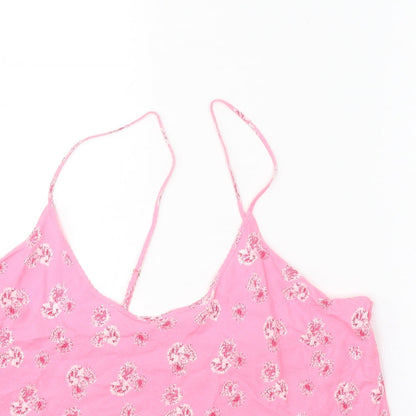 Womens UK Size 12 Marks and Spencer Pink Camisole Tank