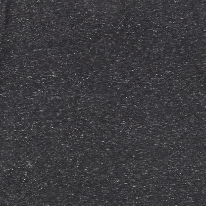 Womens UK Size 10 Papaya Black Basic T-Shirt