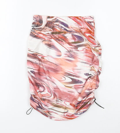 SheIn Womens Multicoloured Geometric Polyester Bandage Skirt Size XS - Size 21 waist