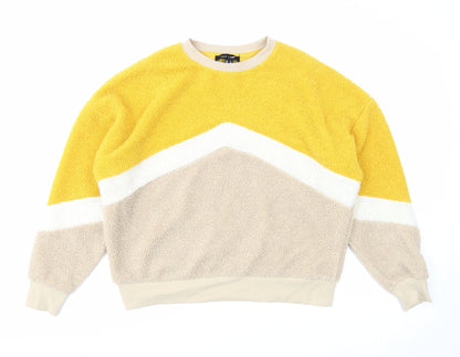 Womens UK Size 8 New Look Beige Pullover Jumper