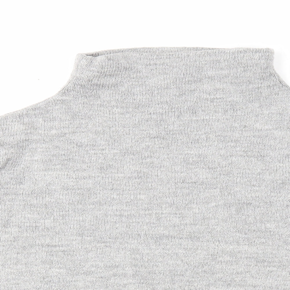 Womens UK Size L New Look Grey Pullover Jumper