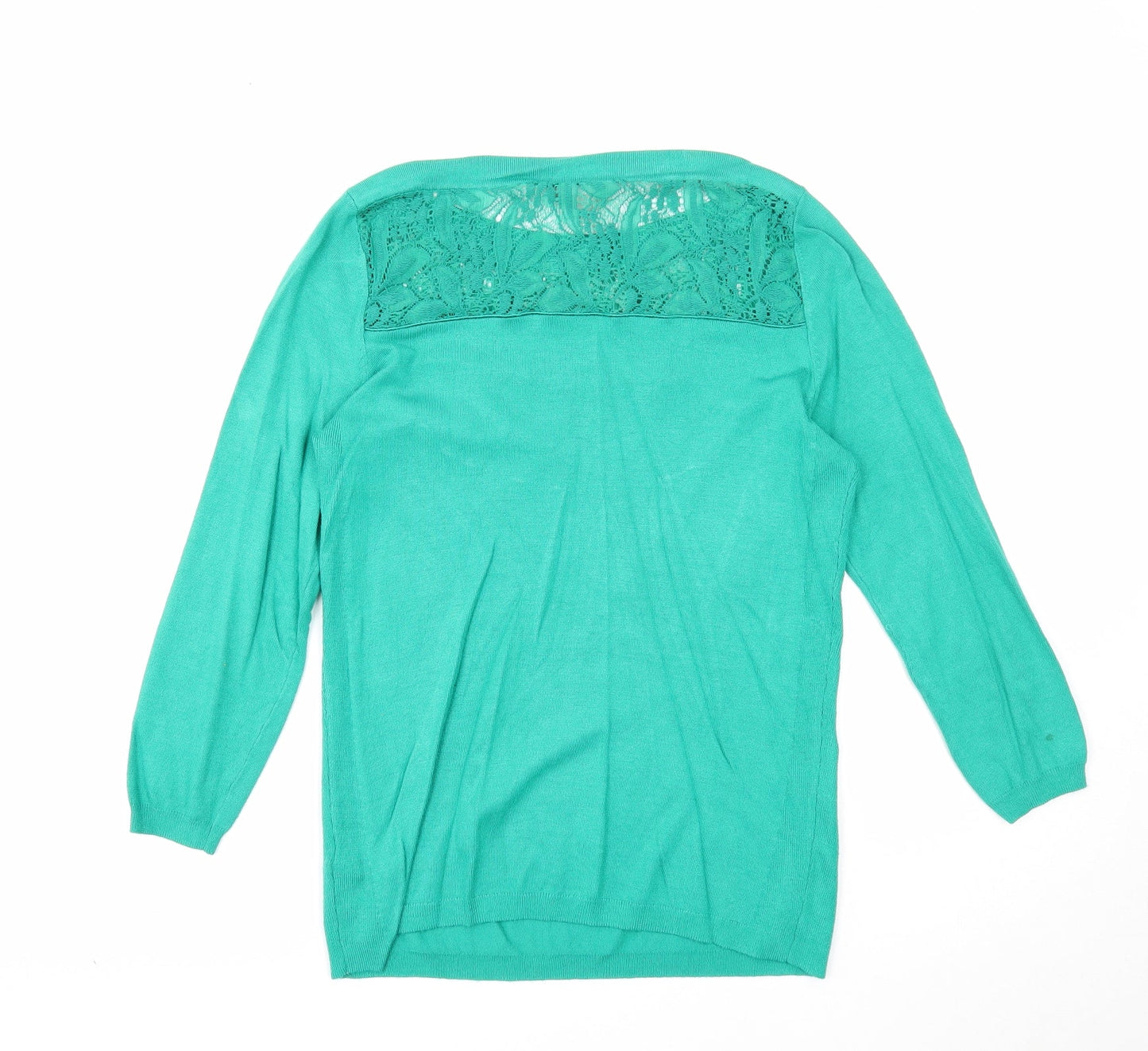 Womens UK Size 8 Per Una Green Pullover Jumper