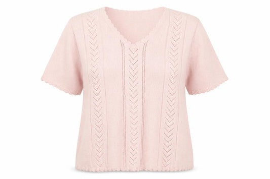 Womens UK Size 18 Berkertex Pink Pullover Jumper