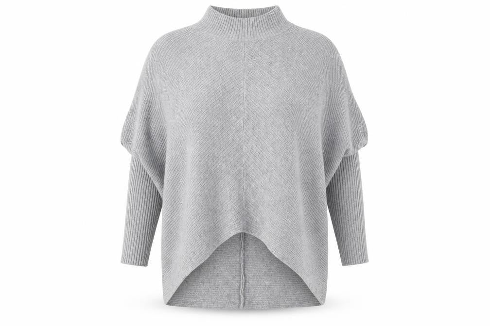 Womens UK Size 12 Nine Grey Pullover Jumper