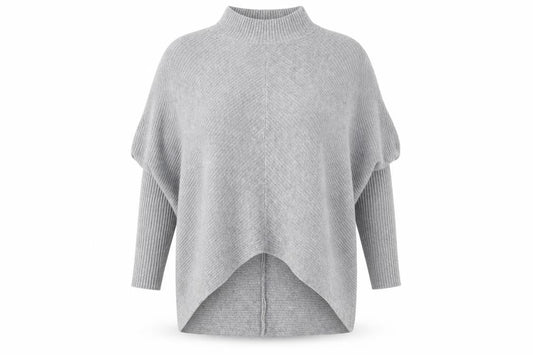 Womens UK Size 12 Nine Grey Pullover Jumper