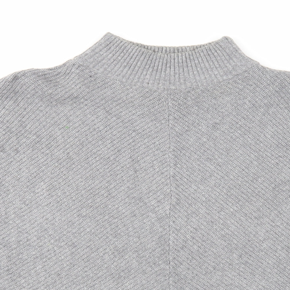 Womens UK Size 12 Nine Grey Pullover Jumper