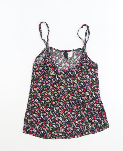 Womens UK Size 8 Divided by H&M Multicoloured Basic Tank
