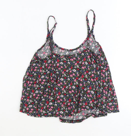 Womens UK Size 8 Divided by H&M Multicoloured Basic Tank