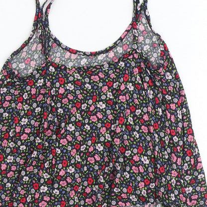 Womens UK Size 8 Divided by H&M Multicoloured Basic Tank