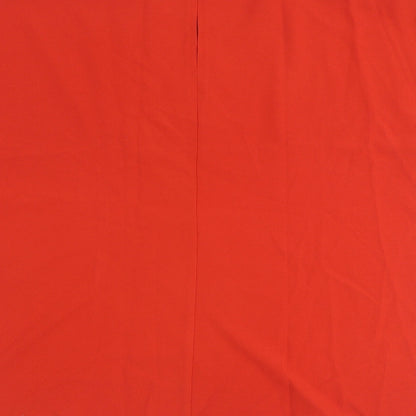 Avon Womens Red Polyester Basic T-Shirt Size 14 Scoop Neck - Lace Up Sleeve Detail