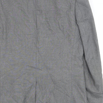 Mens UK Size 40 Marks and Spencer Regular Grey Suit Jacket