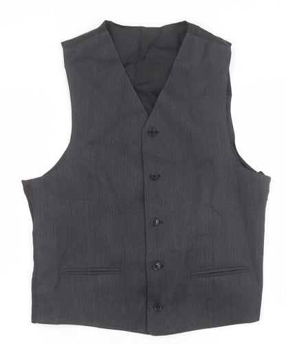 Mens UK Size 40 Preworn Regular Grey Suit Jacket