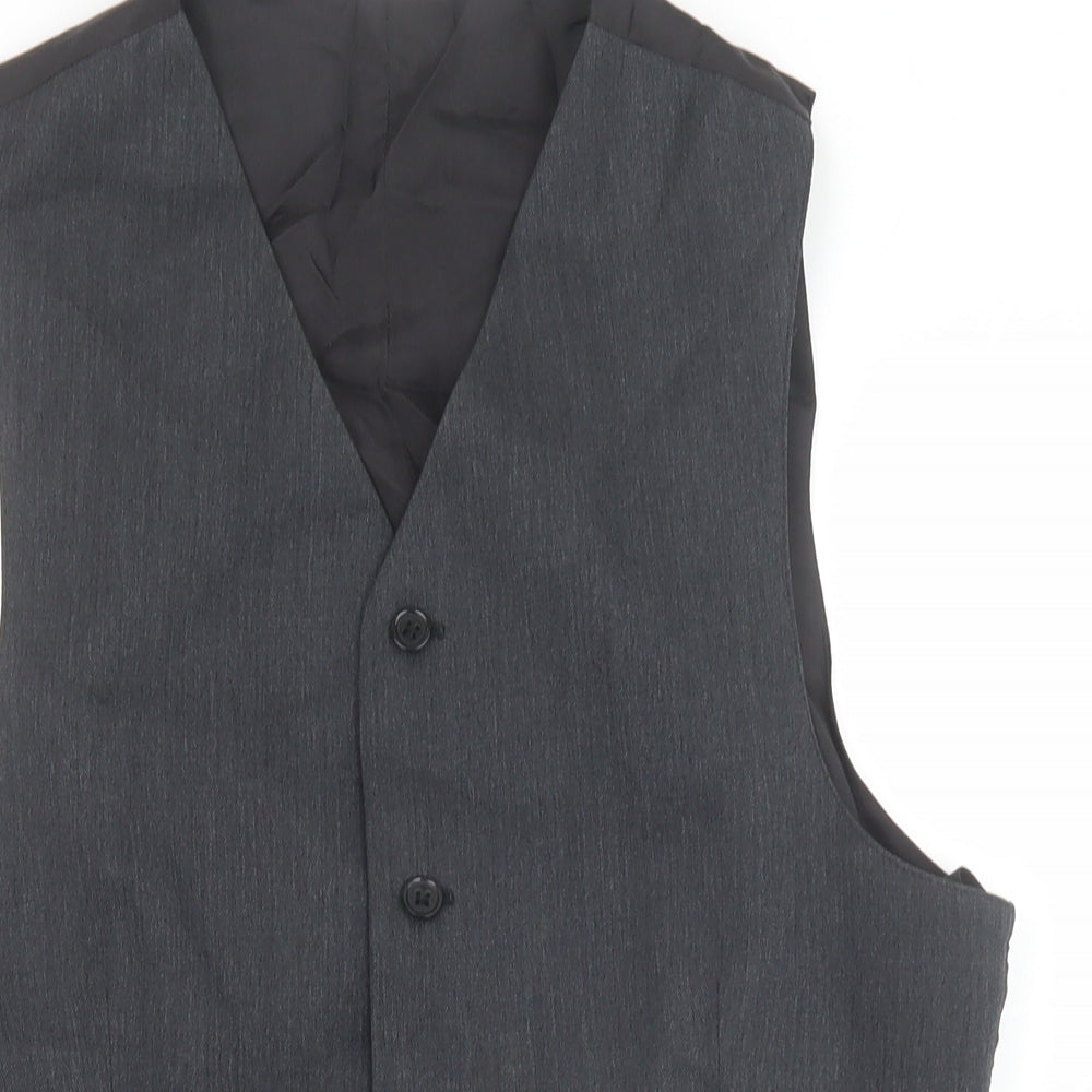 Mens UK Size 40 Preworn Regular Grey Suit Jacket
