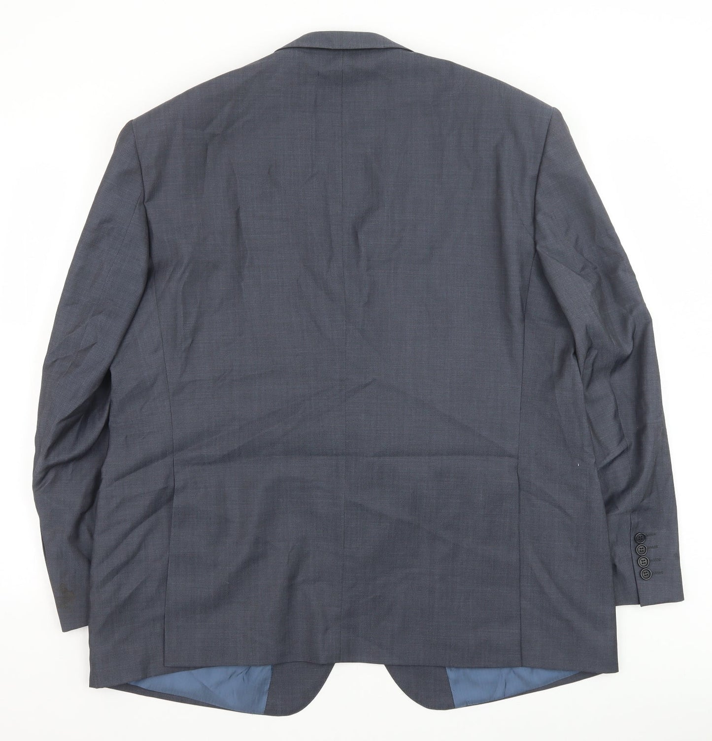 Mens UK Size 48 Marks and Spencer Regular Blue Suit Jacket