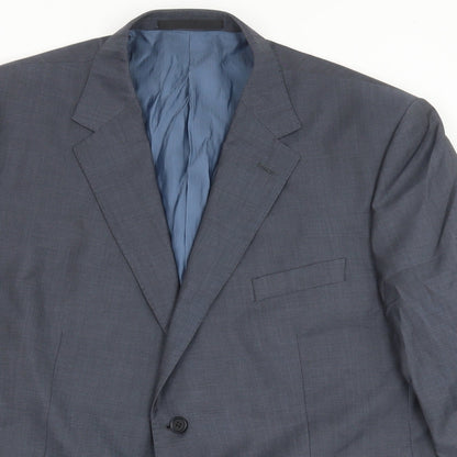 Mens UK Size 48 Marks and Spencer Regular Blue Suit Jacket