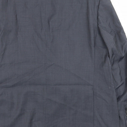 Mens UK Size 48 Marks and Spencer Regular Blue Suit Jacket