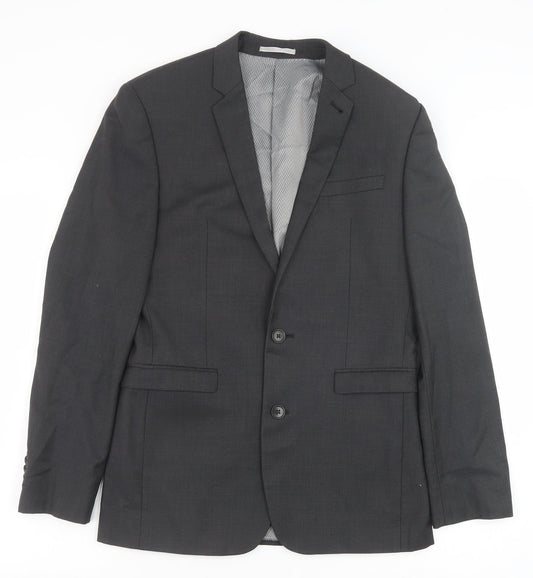 Mens UK Size 36 NEXT Regular Grey Suit Jacket