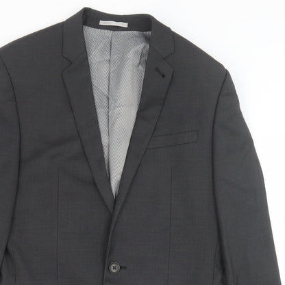 Mens UK Size 36 NEXT Regular Grey Suit Jacket