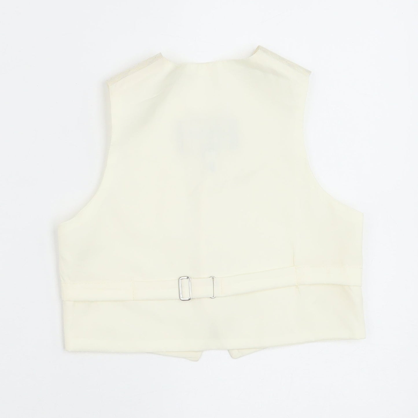 HEIRLOOM Boys Ivory Geometric Jacket Waistcoat Size 2-3 Years Button