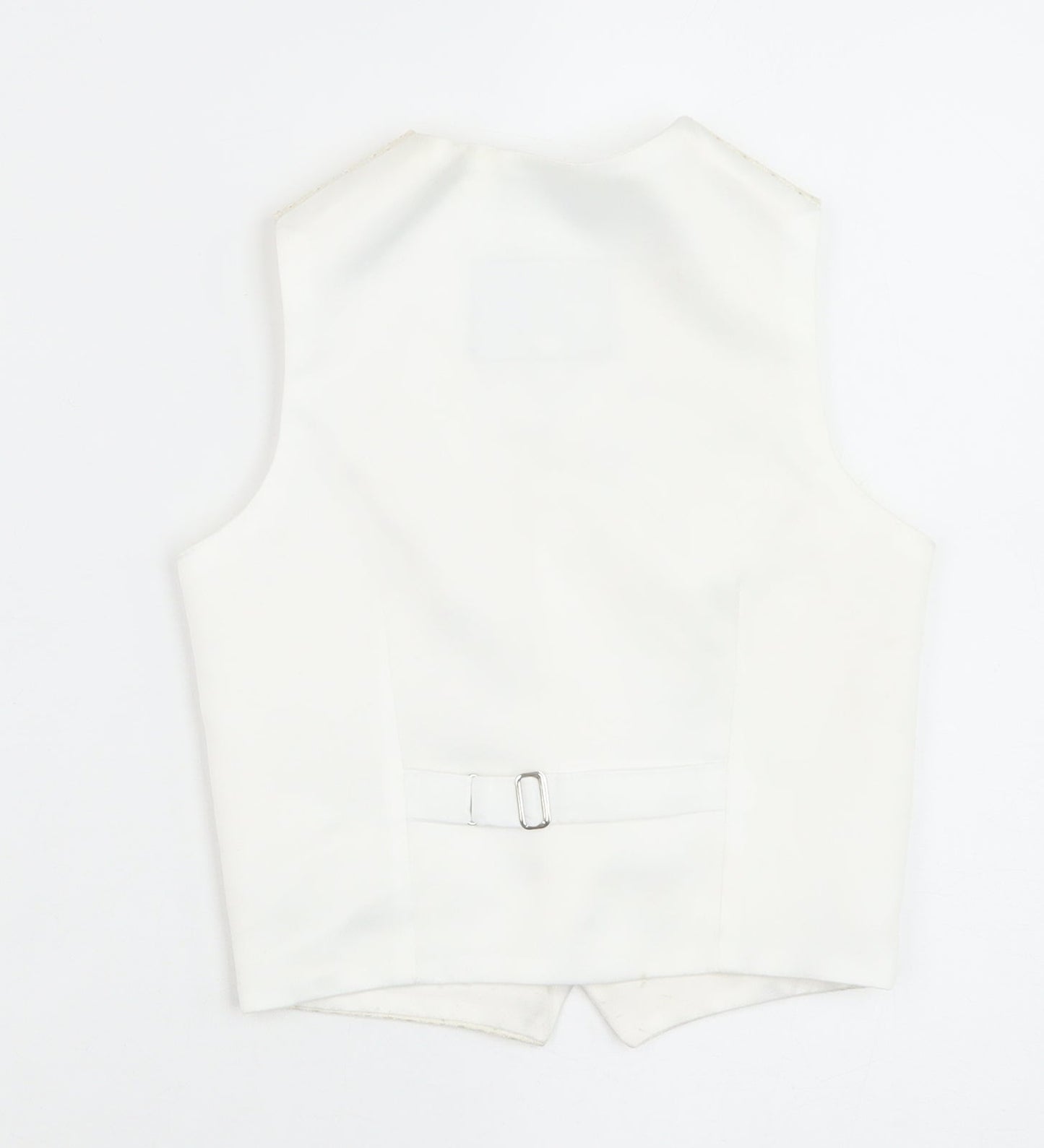 Roberts Boys Ivory Jacket Waistcoat Size 5-6 Years Button - Textured