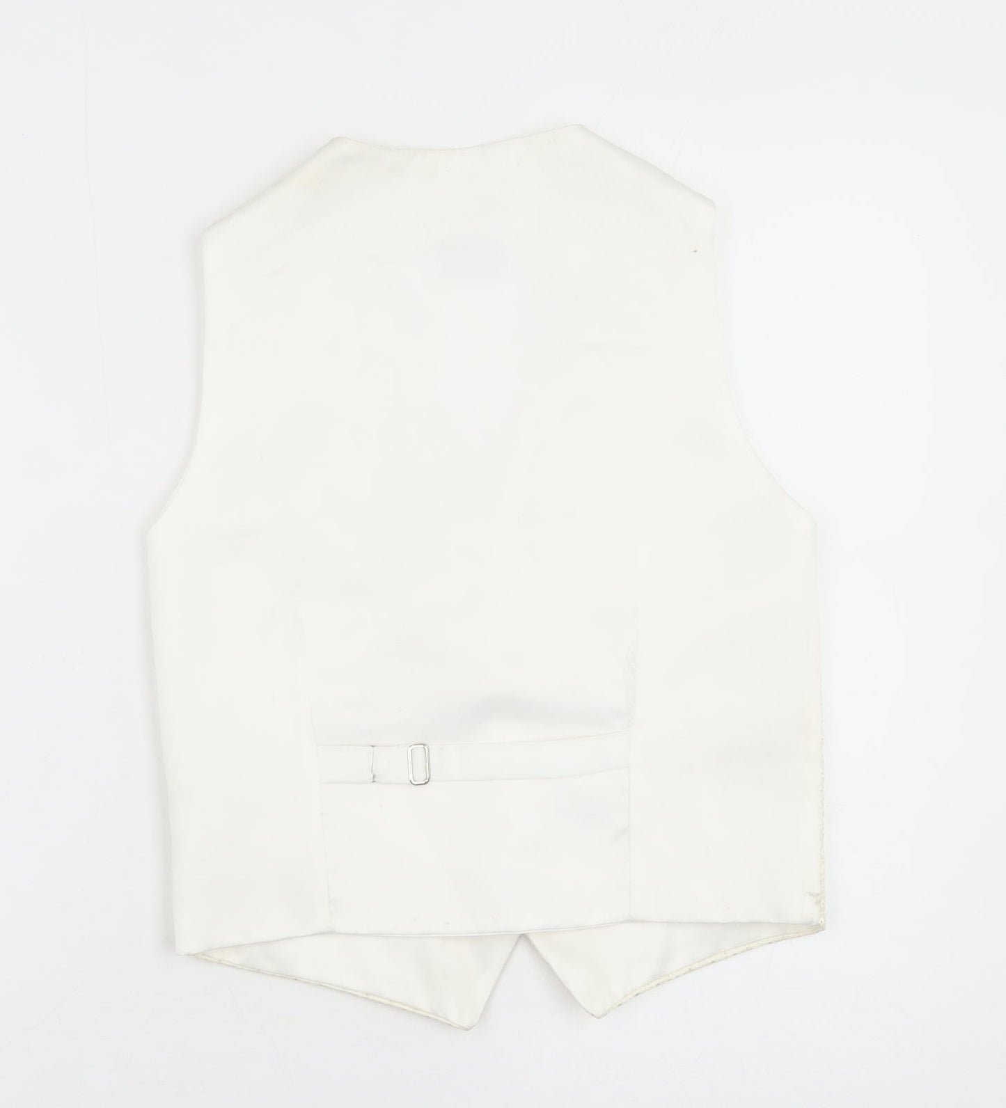 Pronuptia Boys Ivory Jacket Waistcoat Size 11-12 Years Button
