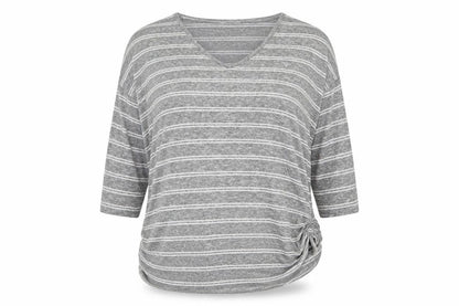 Womens UK Size L Papaya Grey Pullover Jumper