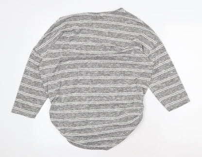 Womens UK Size L Papaya Grey Pullover Jumper