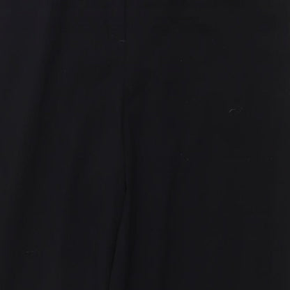 Womens UK Size 16 Marks and Spencer Regular Fit  Black Trousers