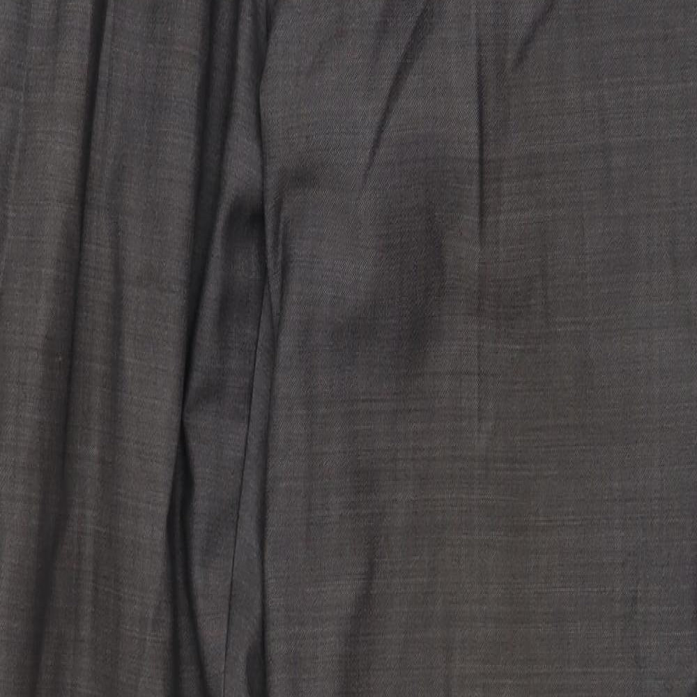 Womens UK Size 32 in Preworn Regular Fit  Grey Trousers