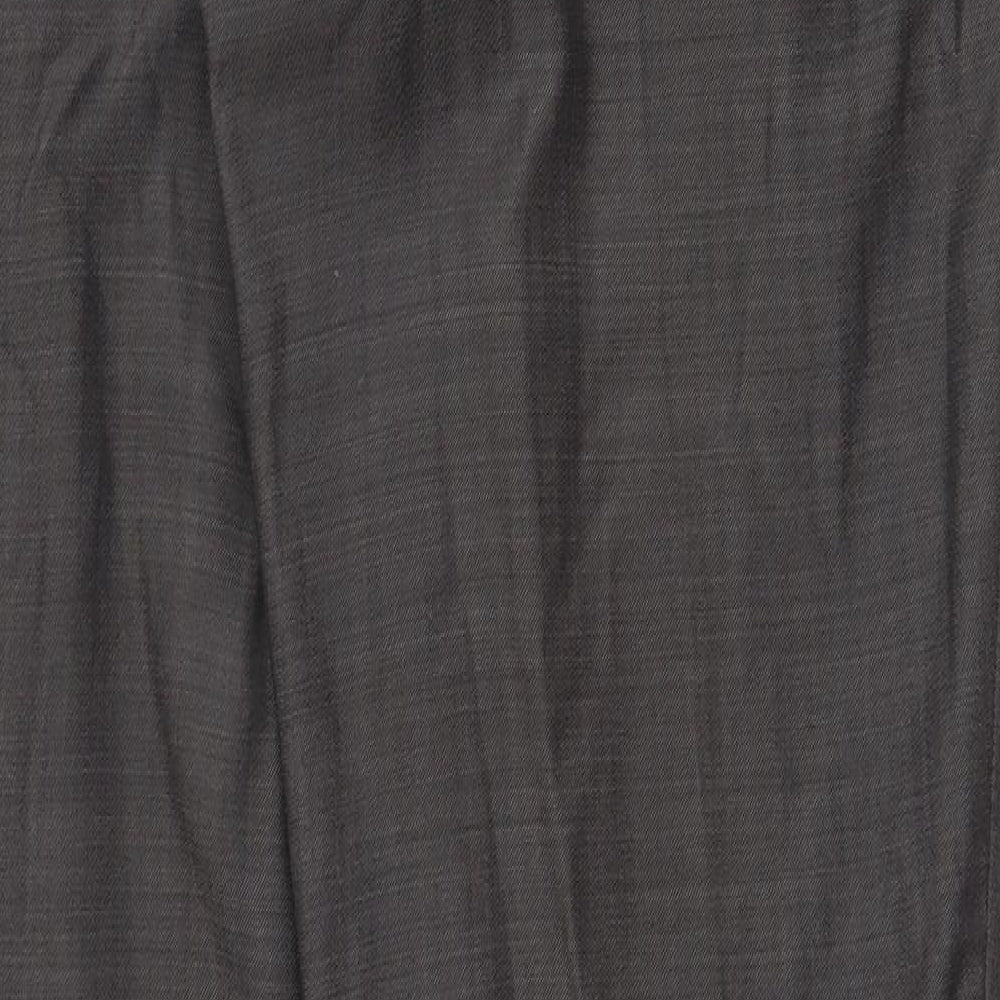 Womens UK Size 32 in Preworn Regular Fit  Grey Trousers