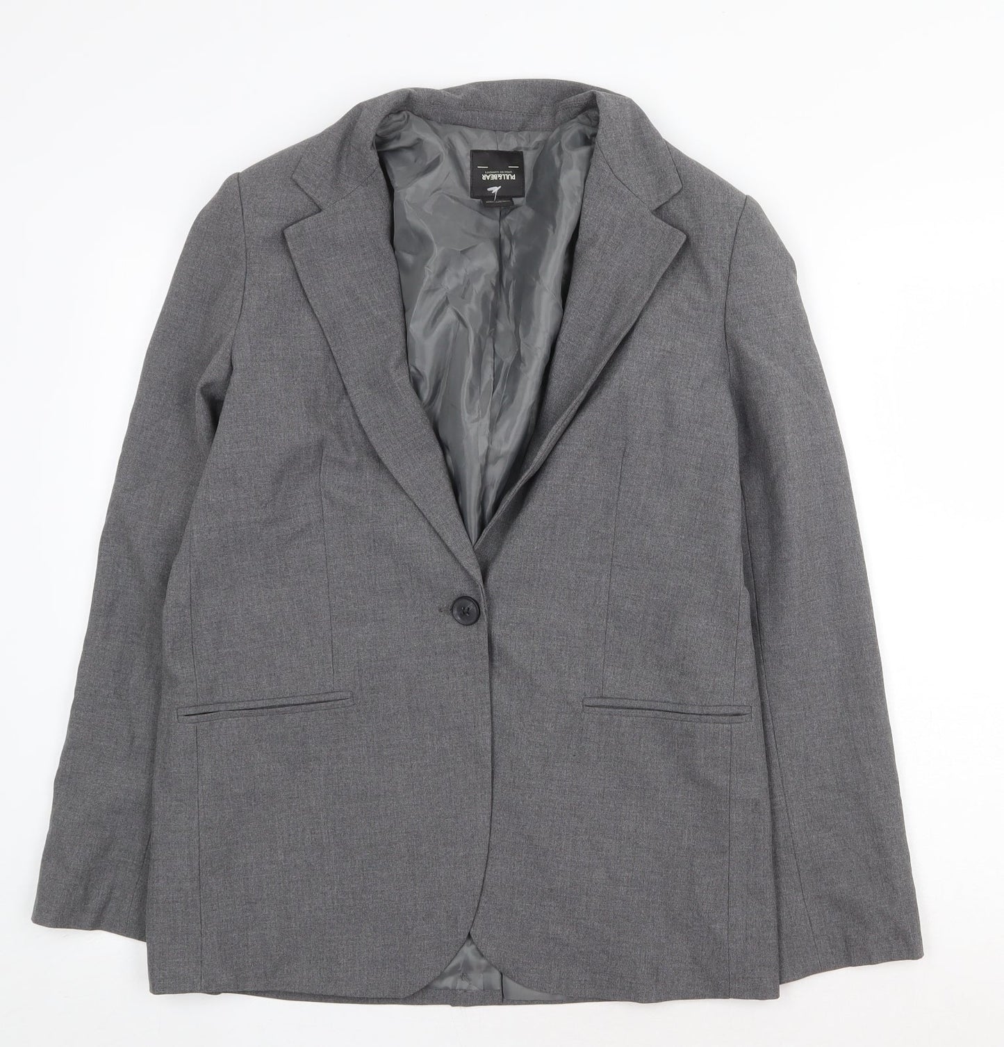 Mens UK Size XS Pull&Bear Grey Jacket