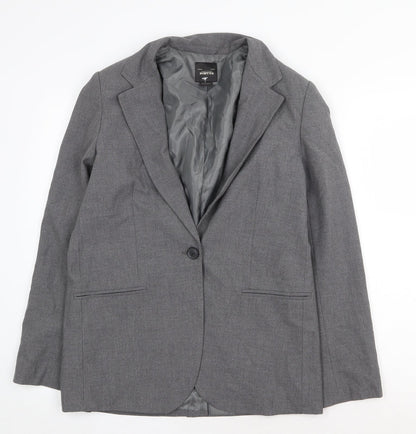 Mens UK Size XS Pull&Bear Grey Jacket