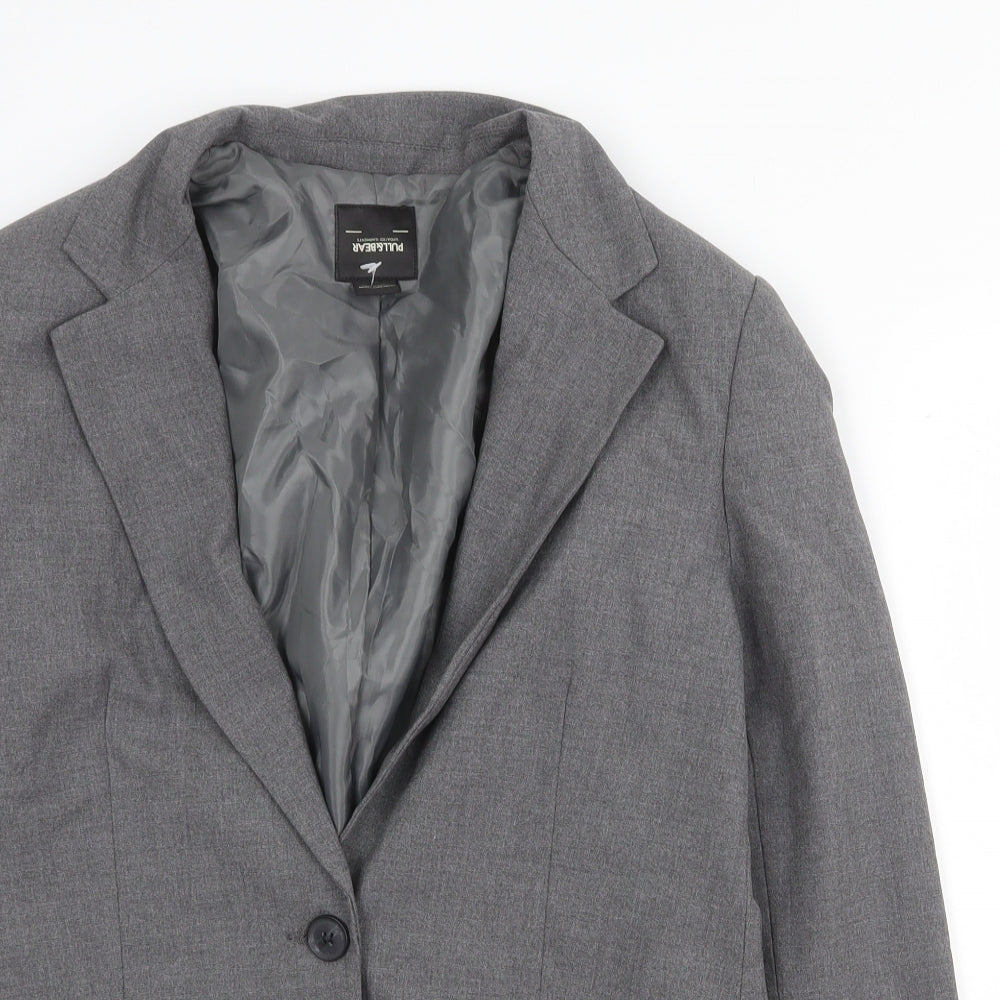 Mens UK Size XS Pull&Bear Grey Jacket