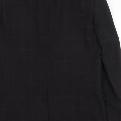 Mens UK Size 38 Marks and Spencer Regular Black Suit Jacket