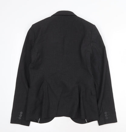 Womens UK Size 10 Preworn Grey Jacket