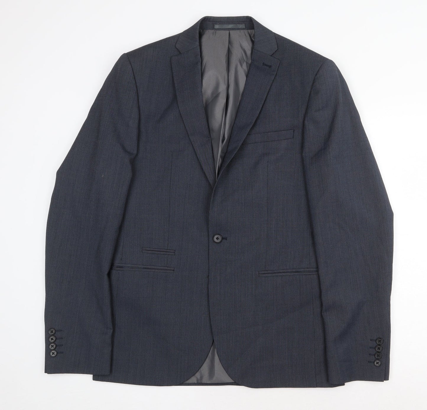 Mens UK Size 40 NEXT Regular Blue Suit Jacket