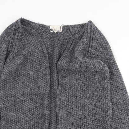 Womens UK Size XS NEXT Grey Cardigan Jumper
