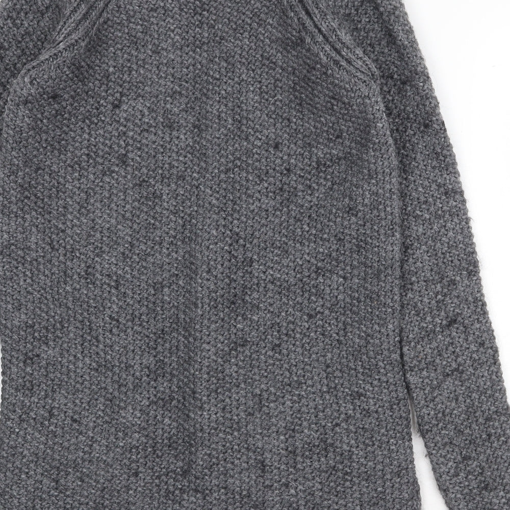 Womens UK Size XS NEXT Grey Cardigan Jumper