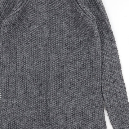 Womens UK Size XS NEXT Grey Cardigan Jumper