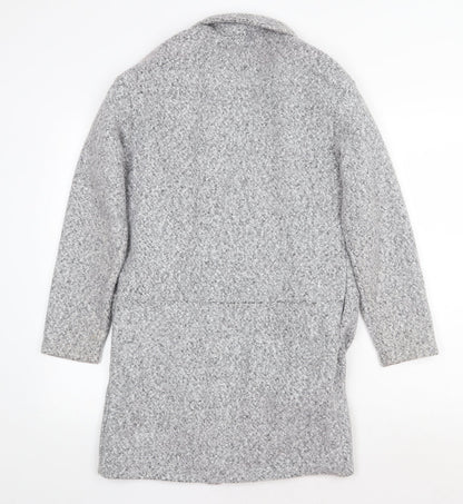 Womens UK Size 8 Marks and Spencer Grey Cardigan Jumper